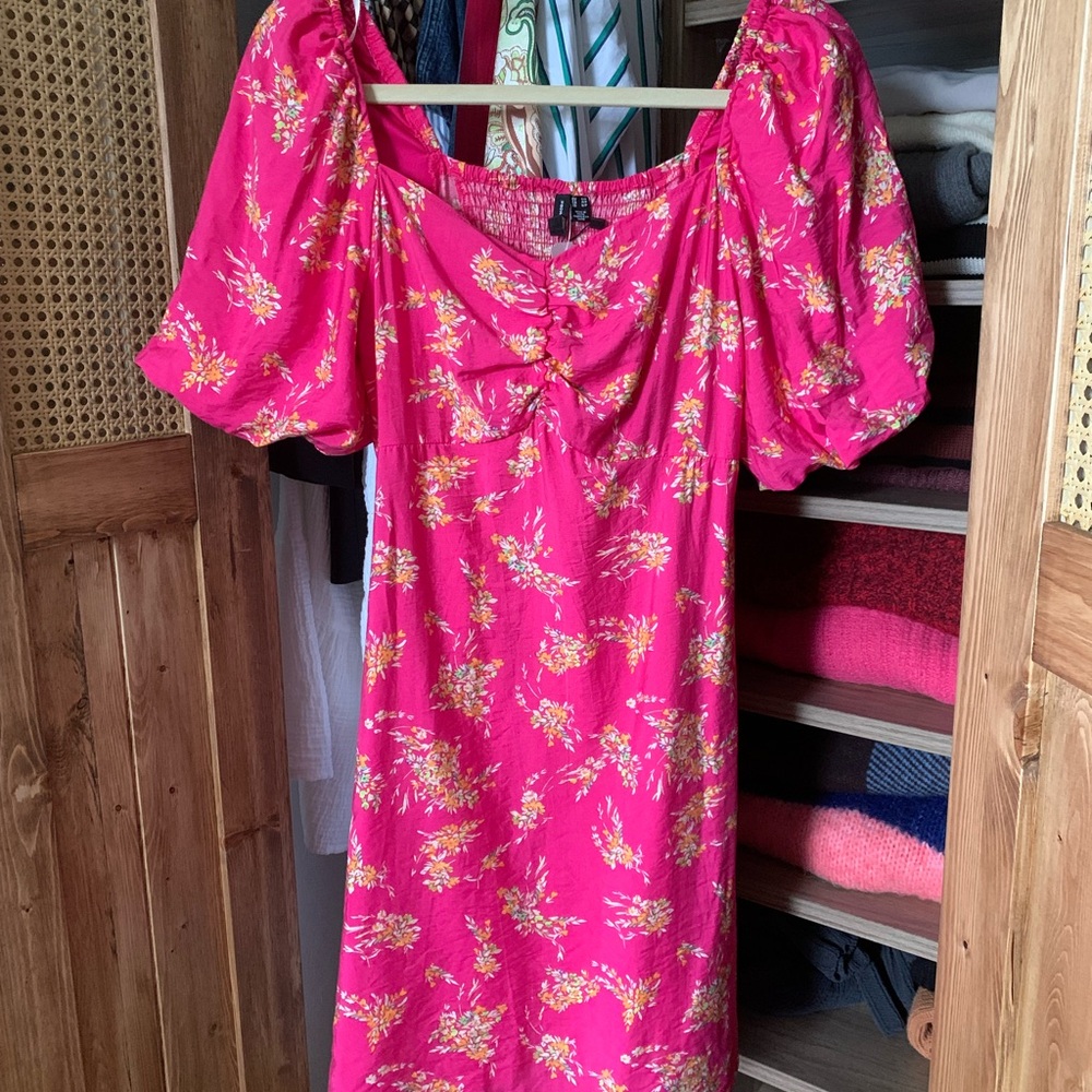 NWT Vero Moda Pink Floral Sundress